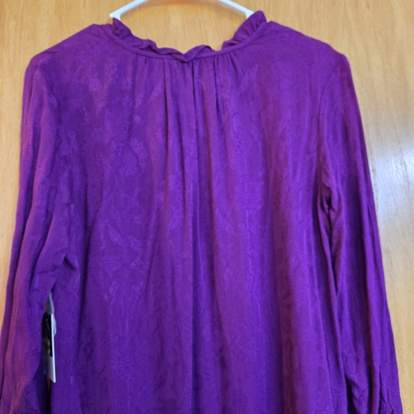 NWT Simply Vera Vera Wang Top - Picture 3 of 4